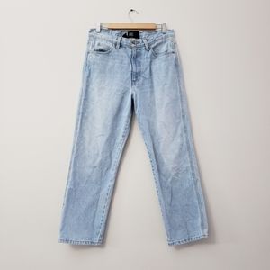 BDG urban outfitters baggy wide leg jeans light wash high rise 31